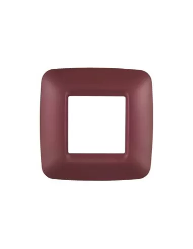 Gewiss gw34807 plato único clásico amaranto satinara eco 60